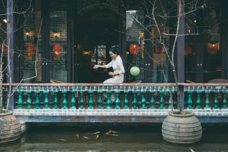 Qinghui Villa Отели рядом с достопримечательностью «Jiuxian Ancient Village»