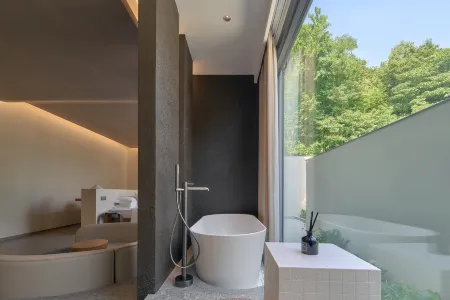 Fans Yujian · Mountain View Wild Luxury Designer Villa (Putuoshan Airport Wugongzhi Wharf Branch)