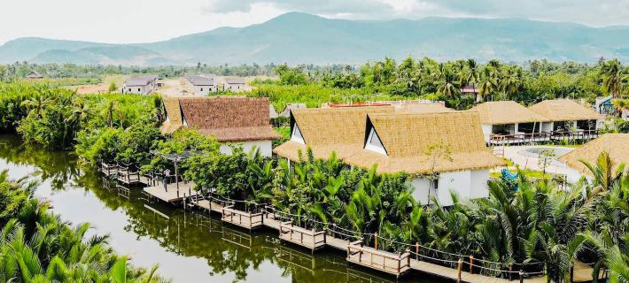 RiverTree Villa & Resort Hotéis em Kampot