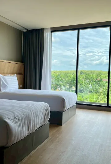 ห้องดีลักซ์เตียงแฝด