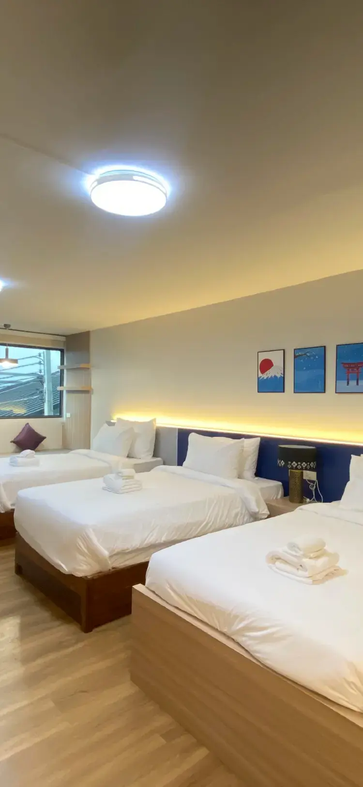 ห้องดีลักซ์ทริปเปิ้ล