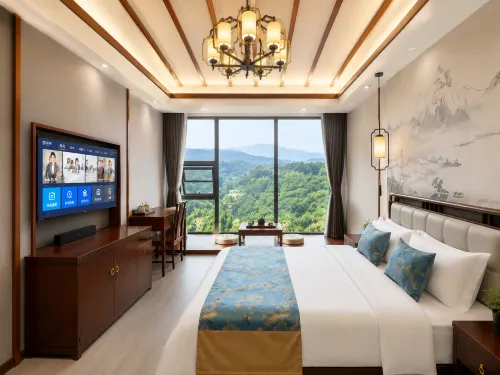 Songfengbieyuan Inn，Tiantangzhai - Mountain view