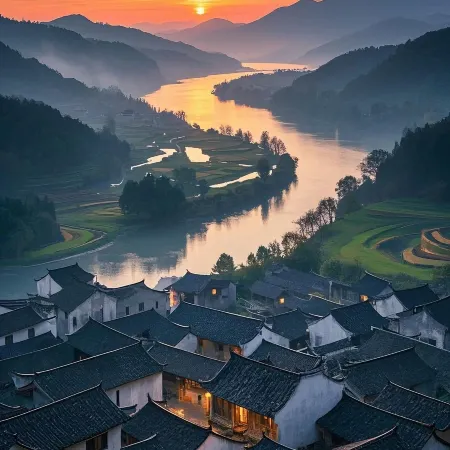 Xidi Li | Shannai · ETHEREAL · MUSE · Aesthetic Photography Courtyard (Xidi Scenic Area)
