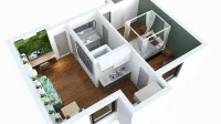 The Green Nest - Cozy Stay Near CBD + Free Parking - 2 Yıldız