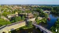 Swan Lake Inviting Moon Paviloin Hotel（Taierzhuang Ancient City Scenic Area） - Romantic