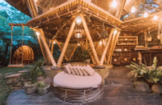Hideout Eco Bamboo House Bali Hotel berhampiran Mount Agung