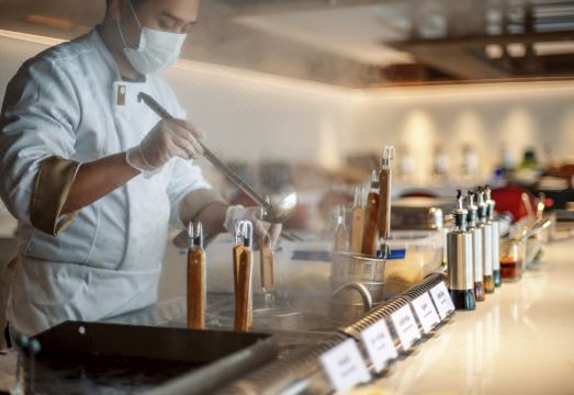 칠링 타임 호텔 조식