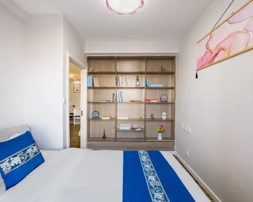 Qingyun Boutique Vacation Apartment (Weihai High-Speed Railway Station Hanlefang) Zimmer Photos