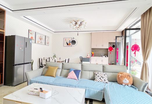 주자이거우 산장 야경