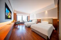 Jinjiang Metropolo Hotel (Baotou Gangtie Avenue Wanda Plaza) - balcone