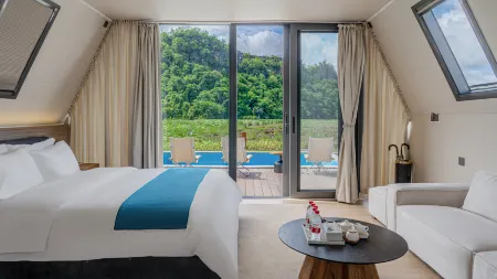 Puzhe Heiwei Guangxing River. Camp between Clouds and Water Отели рядом с достопримечательностью «Qiubei Puzhehei Wetland Park»