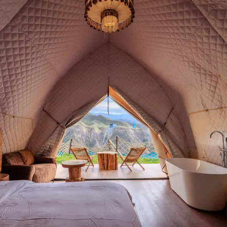Baili Danxia Wild Luxury Campsite