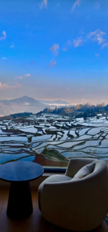 Rice Field Ideal | Blue Terraced Fields Panoramic View Homestay Hoteles en 