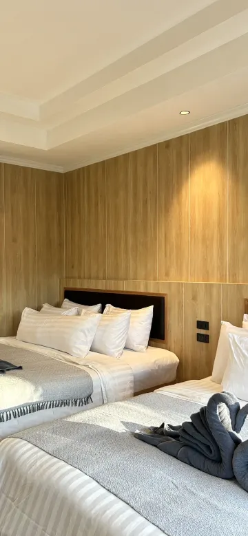 บังกะโลครอบครัววิวสวนพร้อมเครื่องปรับอากาศ