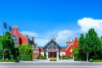 โรงแรมนานาชาติรั่วหยู (สถานีรถไฟความเร็วสูงไท่อัน) โรงแรมใกล้Taishan University Applied Science and Technology Department