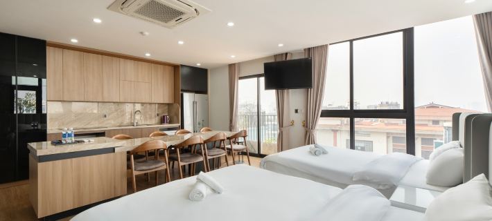 Moonlit Suites Hotel Hotele w: Hanoi