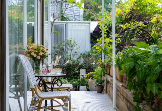 넘버6 가든 빌라 호텔 정원