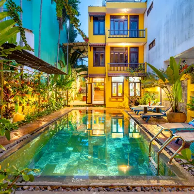 Hoi An Green Riverside Oasis Villa Các khách sạn gần Cẩm Thanh