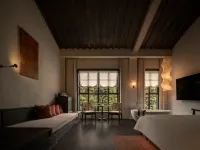 Jingdezhen Weiwanji Homestay (Sanbao International Ceramic Village) - غرفة مطلة على الجبل