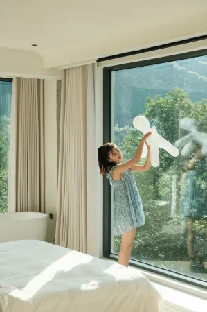 Anji Baobaoli Designer Country Viewing Pool Coffee Family Vacation Beauty Отели рядом с достопримечательностью «Longwang Mountain Top»