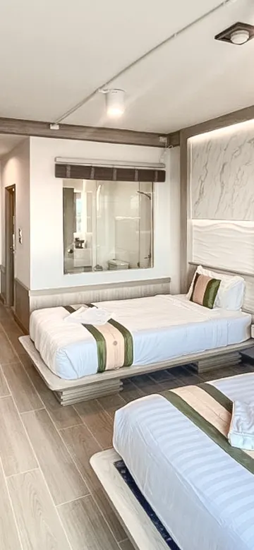 ห้องดีลักซ์ เตียงแฝด