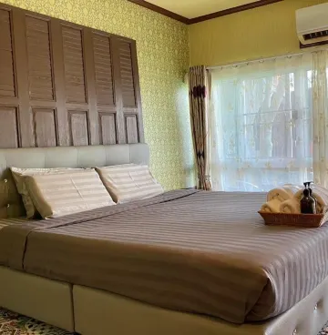 ห้องดีลักซ์พร้อมทางเข้าสระว่ายน้ำ