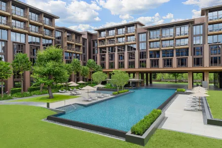 Courtyard Bangkok Suvarnabhumi Airport Отели рядом с достопримечательностью «Wat Lan Boon»