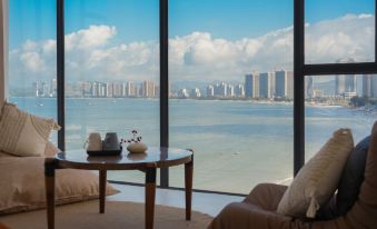 Sunset, Sicilian Beauty (Huidong Double Moon Bay lovers embankment shop)