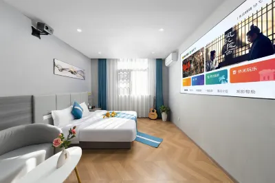 Oli Hotel (Aoshan Century Square Wuhan University of Technology Yujiatou Campus Branch) Hotell i Wuchang