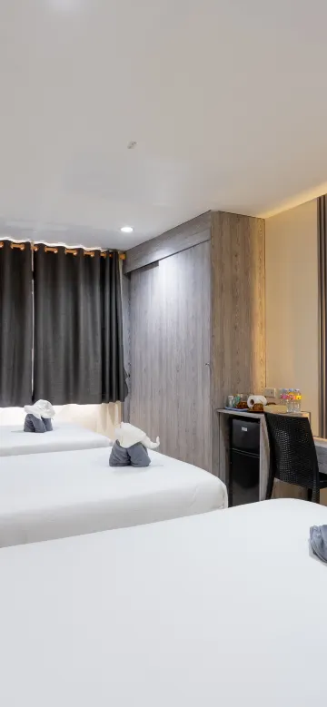 ห้องสำหรับครอบครัวพร้อมฝักบัว