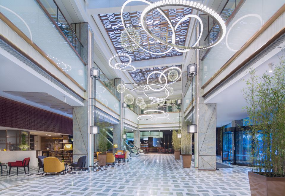 골든 튤립 상하이 야경