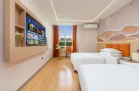 Yixuan Hotel (Zhangye Bell Tower West Station) Hotels in der Nähe von Hexi Xueyuan-Yifu Library