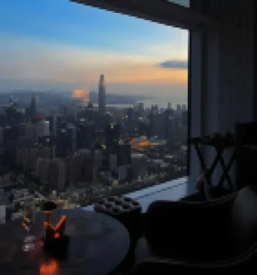 雲兮雅居·高空丨Sky·View雅舍（深圳水貝珠寶城水貝地鐵站店） 鄰近林記水族器材商行（蘭花社區店）的酒店