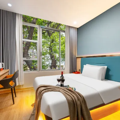 Pinman Apartment (Guangzhou Beijing Road Pedestrian Street) โรงแรมใกล้แม่น้ำจูเจียง