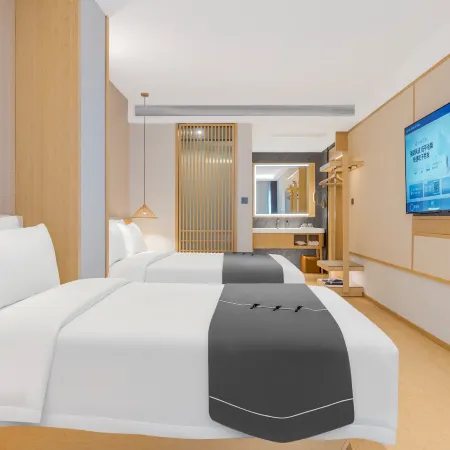 Shanghai xujiahui Jianguo Hidden Hotel Отели рядом с достопримечательностью «Станция метро Xujiahui»