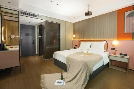 Shengmei Elegant Hotel (Longgang Nanlian Subway Station) Отели рядом со станцией Shenzhen Pingshan Railway Station