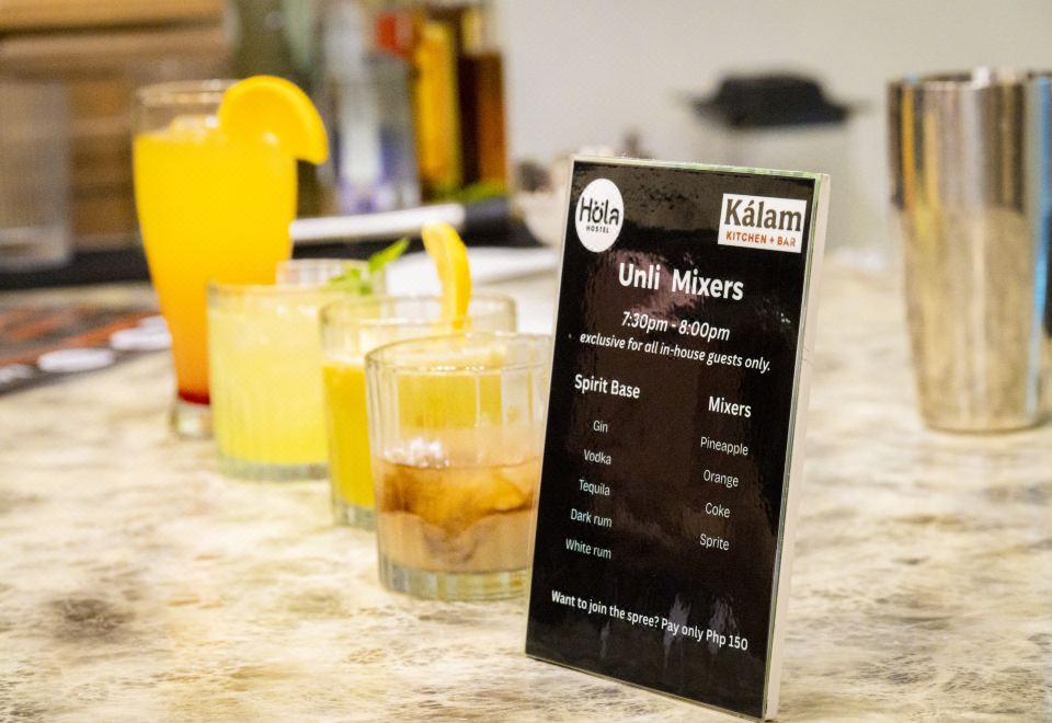 [올라 호스텔의 도미토리 객실 내부 모습]