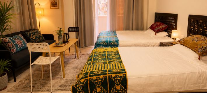 No.1 Courtyard Homestay Hotéis em Cairo