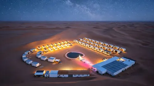 Tengger Desert Seeking Secret Camping Hotel - pet friendly