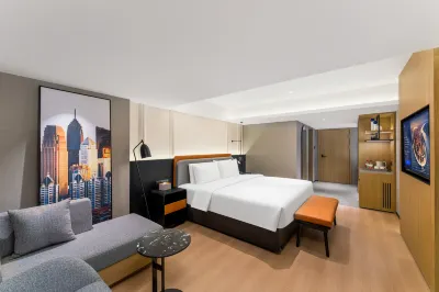 Wuhan Sports Center Dongfeng Company Subway Station Leeden Hotel Hotele w: Caidian District