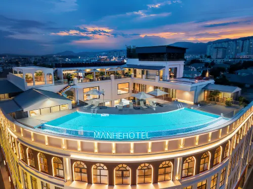 Manhe Resort Hotel Mile - Balkon