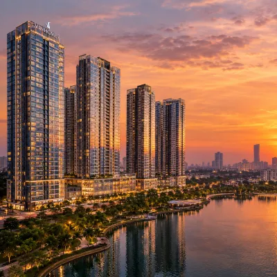 LEWIS HOME - Vinhomes Skylake Ha Noi Luxury Apartment 鄰近明开的酒店