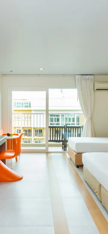 ห้องดีลักซ์พร้อมเตียงเสริม
