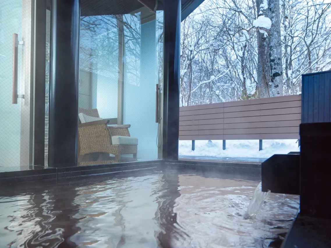 삿포로 료칸 노천탕, 조잔케이 근처