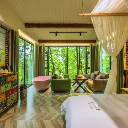 Guangyuan Zengjiashan Shiguang Zhuyin Forest Homestay
