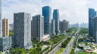New Beacon International Hotel ( Wuhan International Expo Center Branch) Hotel in zona Yinyong Pavilion
