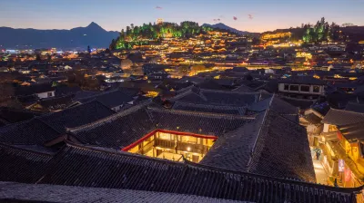 Yunman Muxue Oriental Song Style | Natural Aesthetic Resort Courtyard (Lijiang Big Waterwheel Store)