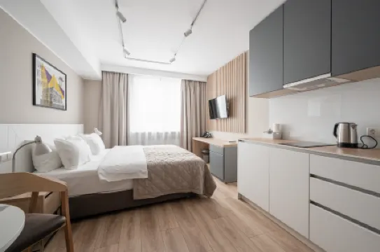 Апарт-отель Artstudio Moskovsky Отели рядом с достопримечательностью «Петропавловская крепость»