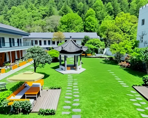 秦嶺山荘民宿 留壩のホテル