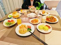 Longcheng Huatian Hotel - Morgenmad